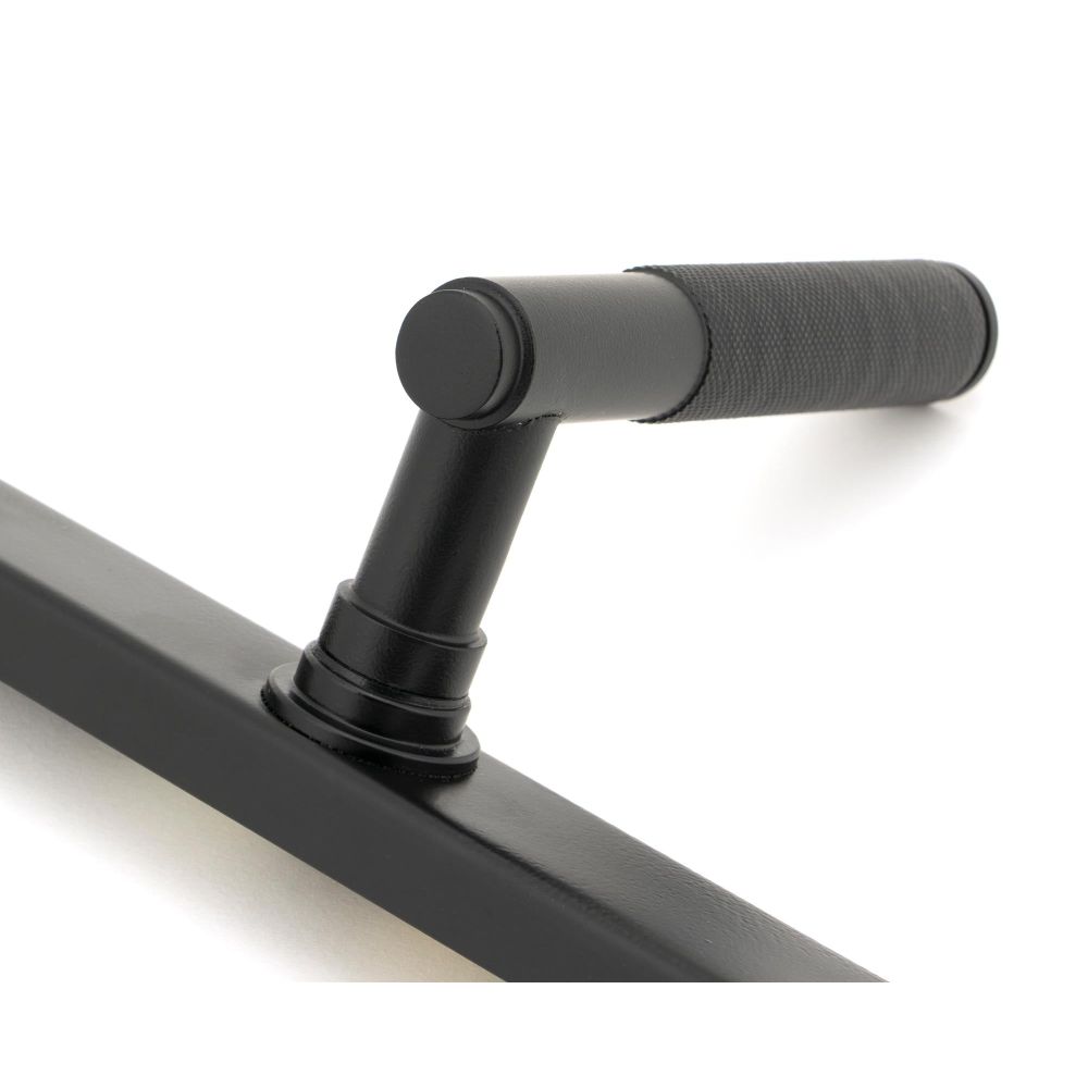From The Anvil - Matt Black Brompton Slimline Lever Espag. Lock Set | Sku. 45528 | Trade Door Handles.