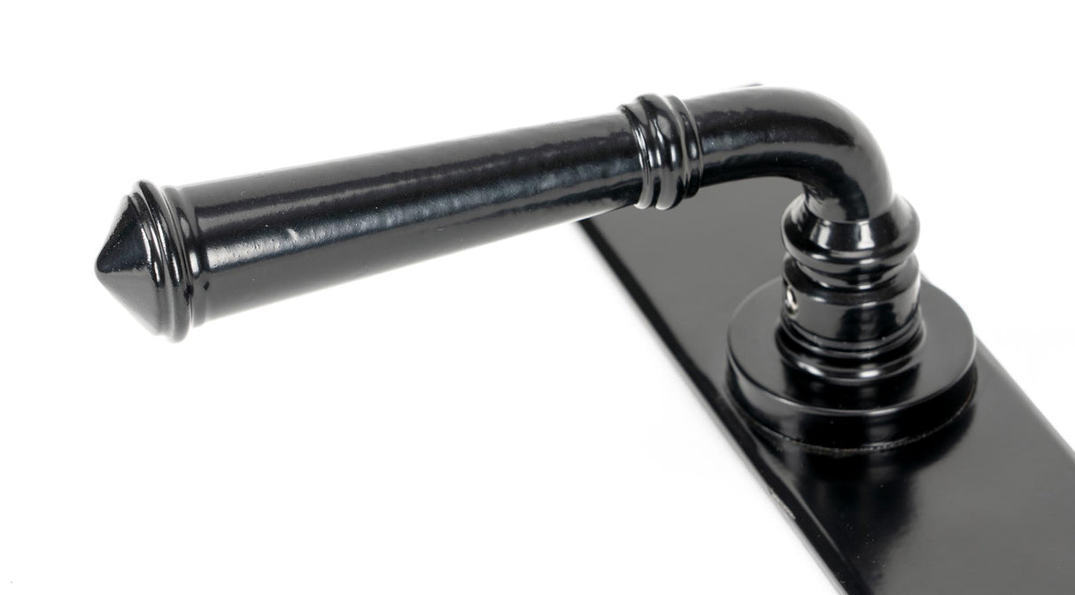 From The Anvil - Black Regency Lever Espag. Lock Set | Sku. 45589 | Trade Door Handles.