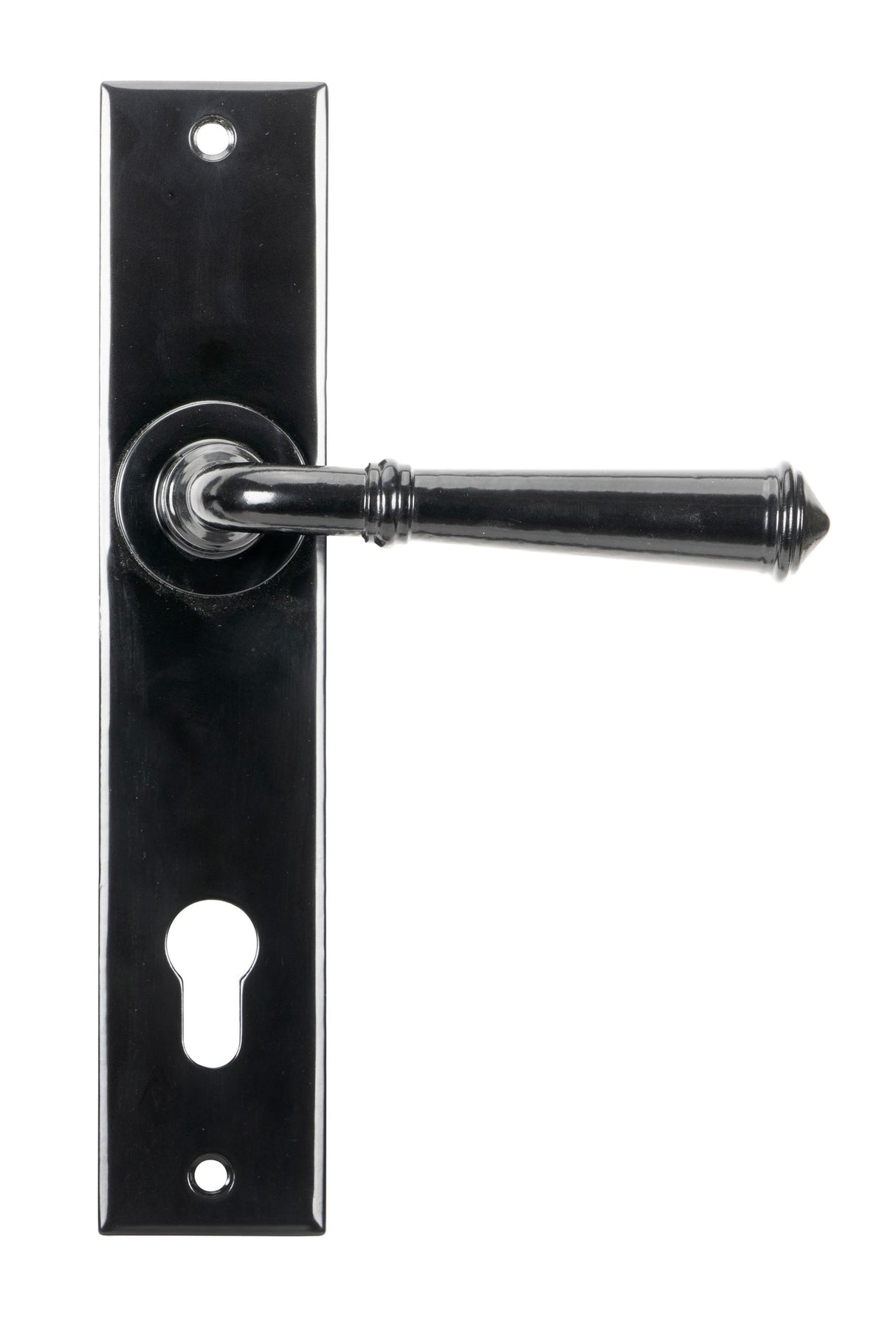 From The Anvil - Black Regency Lever Espag. Lock Set | Sku. 45589 | Trade Door Handles.