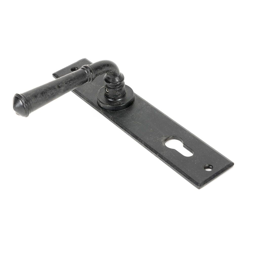 From The Anvil - External Beeswax Regency Lever Espag. Lock Set | Sku. 45590 | Trade Door Handles.