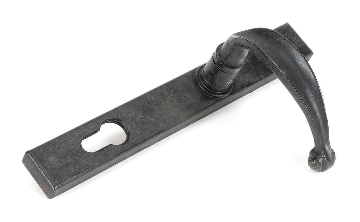 From The Anvil - External Beeswax Cottage Slimline Lever Espag. Lock Set | Sku. 45593 | Trade Door Handles.