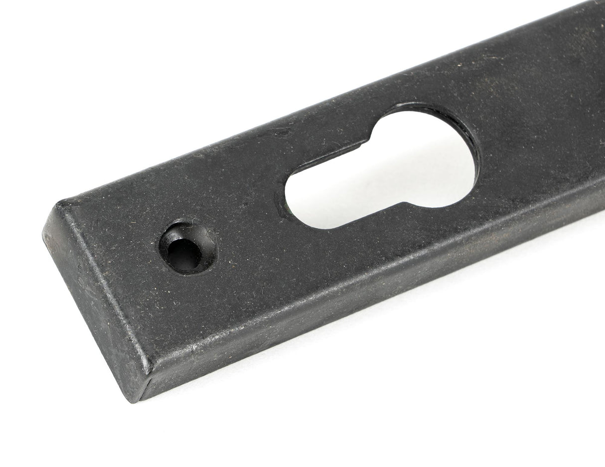 From The Anvil - External Beeswax Monkeytail Slimline Lever Espag. Lock Set - LH | Sku. 45594L | Trade Door Handles.