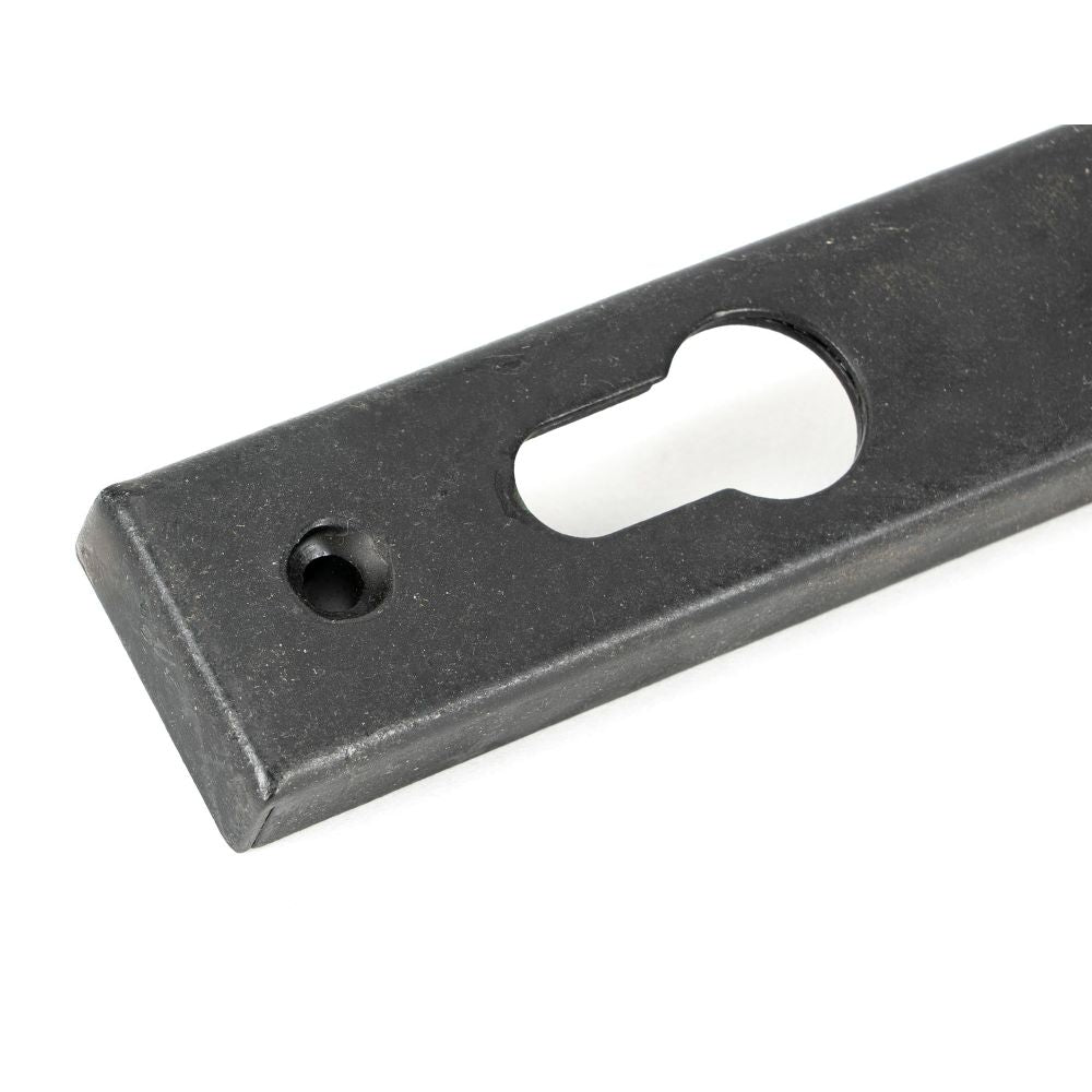 From The Anvil - External Beeswax Monkeytail Slimline Lever Espag. Lock Set - LH | Sku. 45594L | Trade Door Handles.