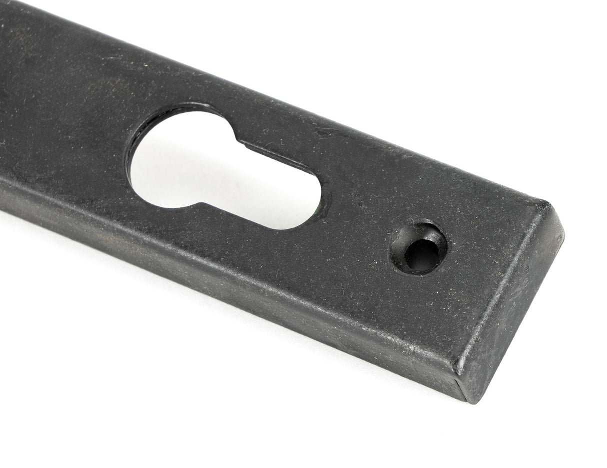 From The Anvil - External Beeswax Monkeytail Slimline Lever Espag. Lock Set - RH | Sku. 45594R | Trade Door Handles.