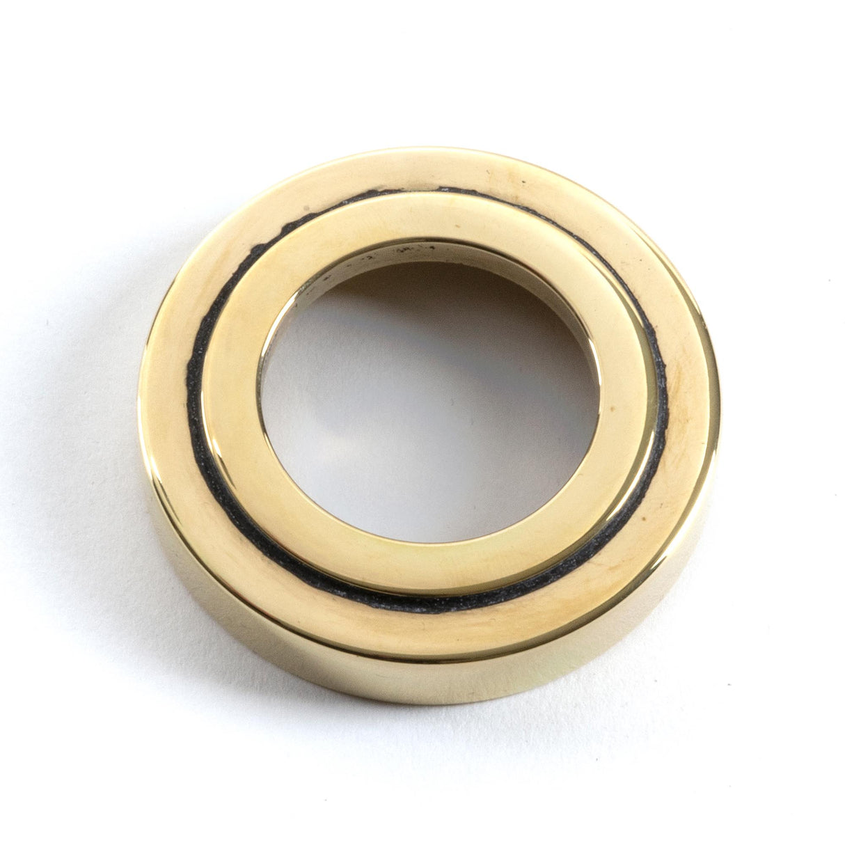 From The Anvil - Aged Brass Avon Round Lever on Rose Set (Art Deco) | Sku. 45612 | Trade Door Handles.