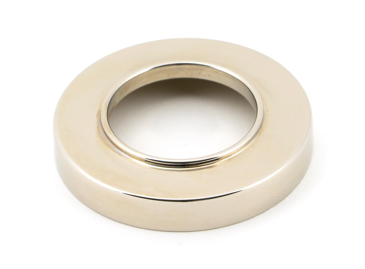 From The Anvil - Polished Nickel Avon Round Lever on Rose Set (Plain) | Sku. 45619 | Trade Door Handles.