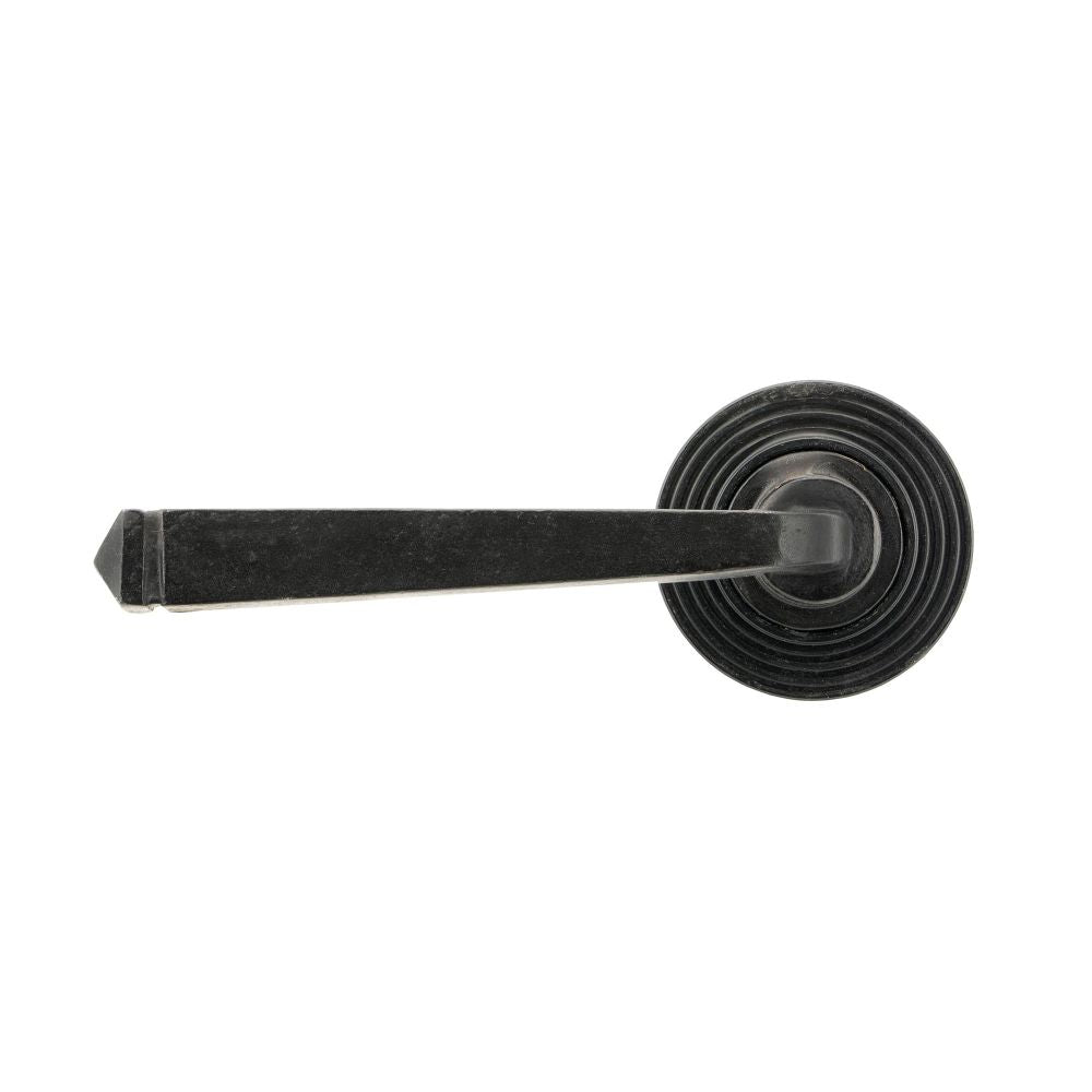 From The Anvil - External Beeswax Avon Round Lever on Rose Set (Beehive) | Sku. 45629 | Trade Door Handles.