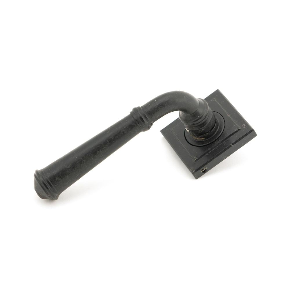 From The Anvil - External Beeswax Regency Lever on Rose Set (Square) | Sku. 45642 | Trade Door Handles.