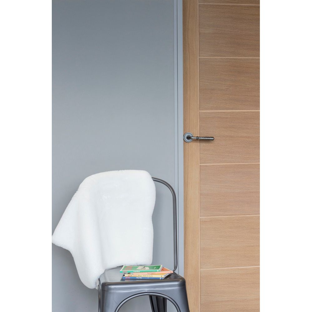 From The Anvil - Pewter Hammered Newbury Lever on Rose Set (Art Deco) | Sku. 45656 | Trade Door Handles.