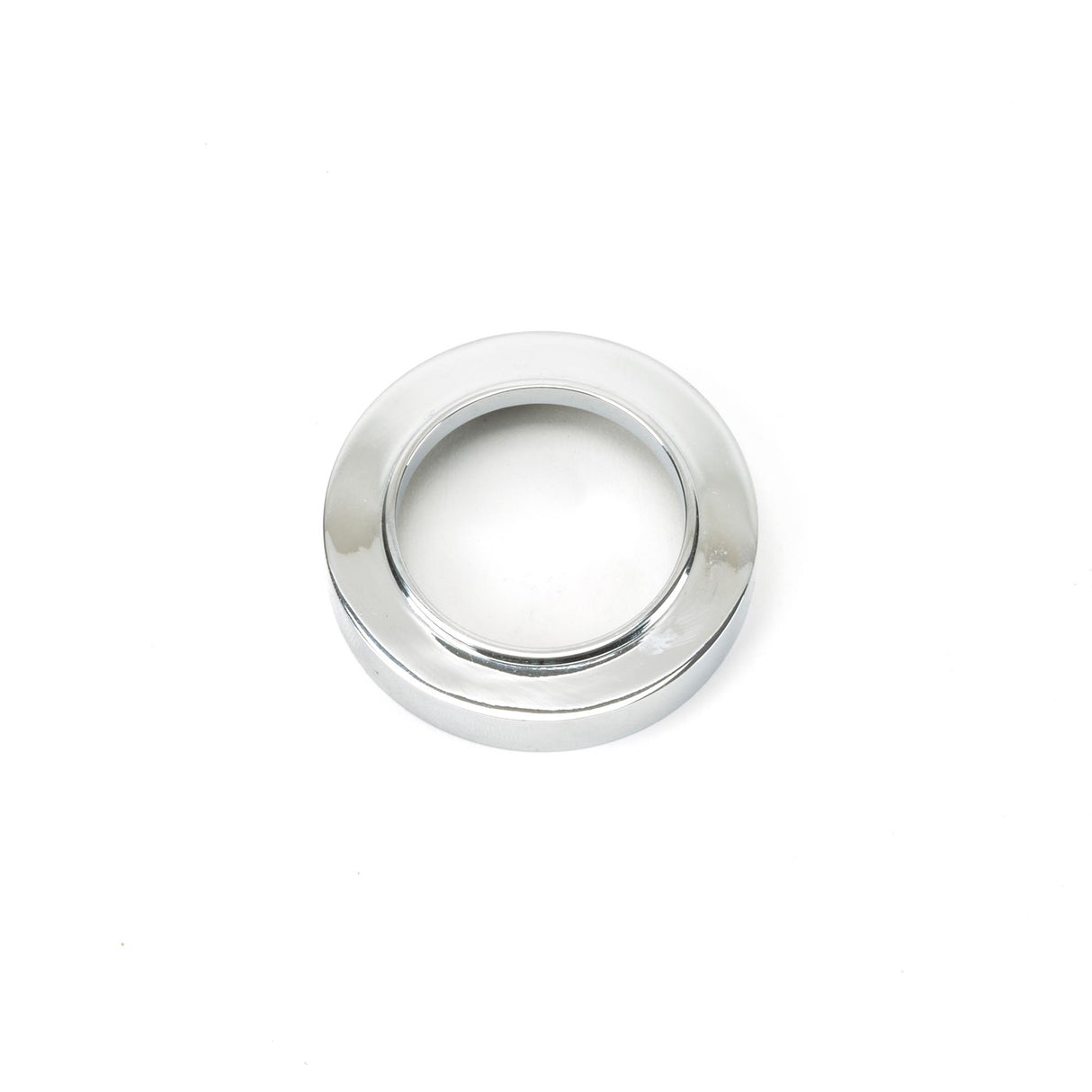 From The Anvil - Polished Chrome Round Escutcheon (Plain) | Sku. 45687 | Trade Door Handles.