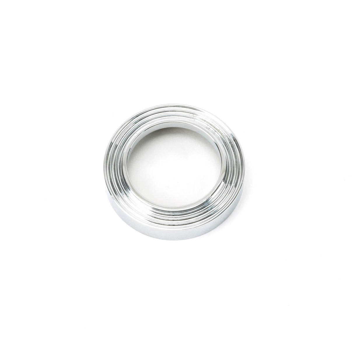From The Anvil - Polished Chrome Round Escutcheon (Beehive) | Sku. 45689 | Trade Door Handles.