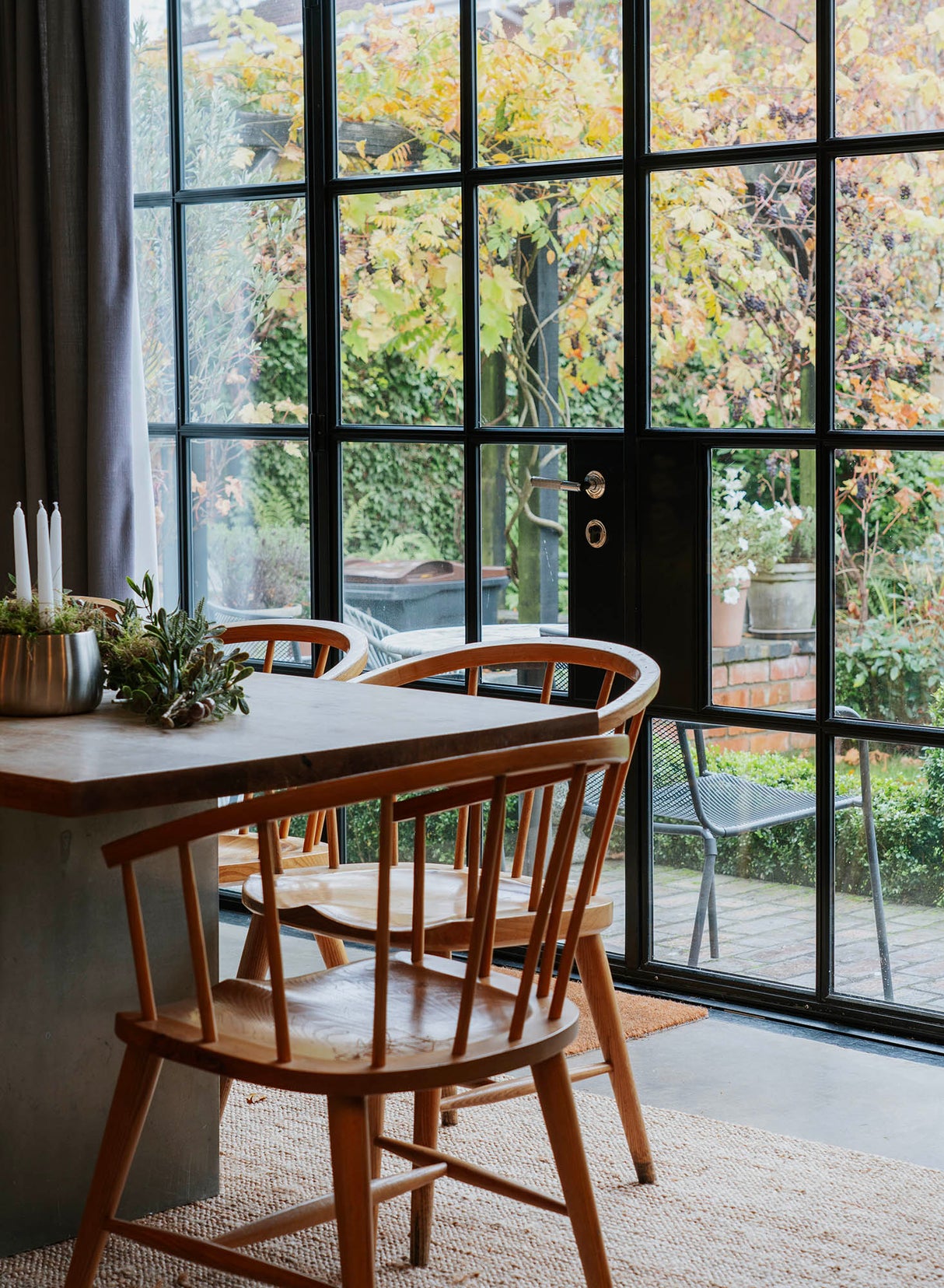 From The Anvil - Polished Chrome Round Euro Escutcheon (Art Deco) | Sku. 45712 | Trade Door Handles.