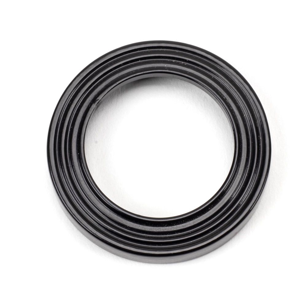 From The Anvil - Black Round Euro Escutcheon (Beehive) | Sku. 45721 | Trade Door Handles.