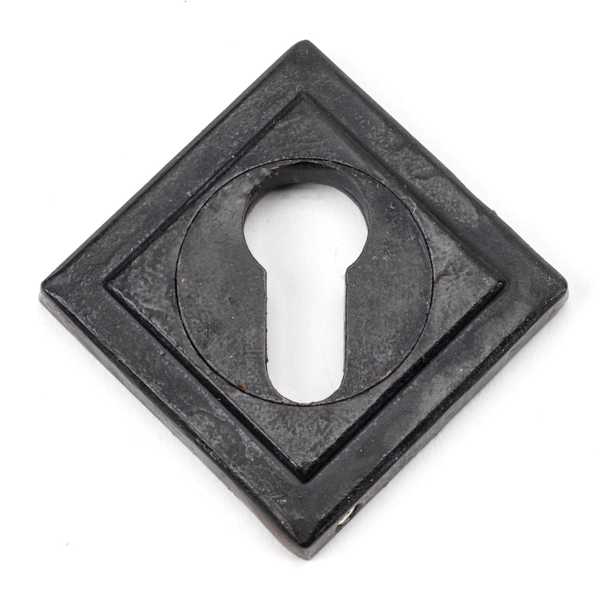 From The Anvil - External Beeswax Round Euro Escutcheon (Square) | Sku. 45726 | Trade Door Handles.