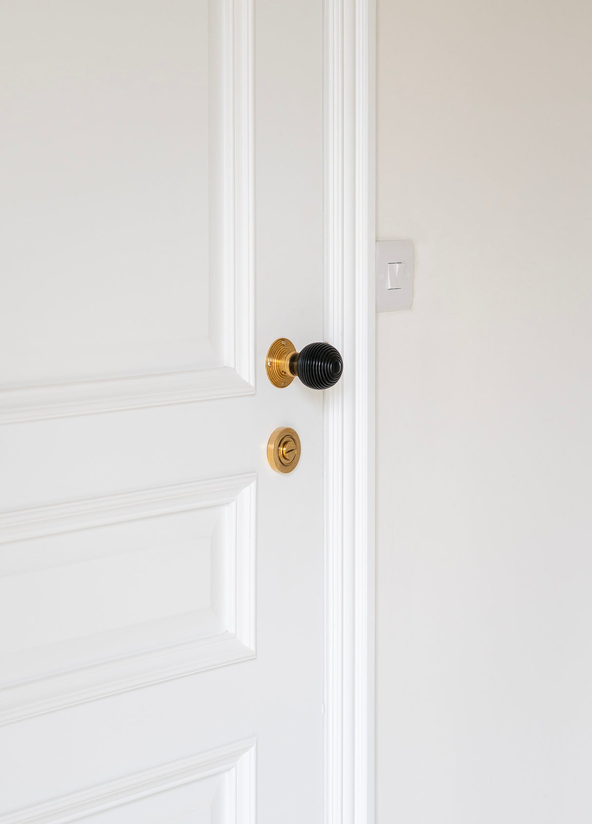 From The Anvil - Aged Brass Round Thumbturn Set (Plain) | Sku. 45731 | Trade Door Handles.