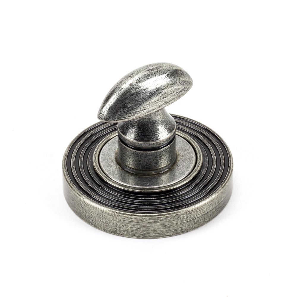 From The Anvil - Pewter Round Thumbturn Set (Beehive) | Sku. 45753 | Trade Door Handles.