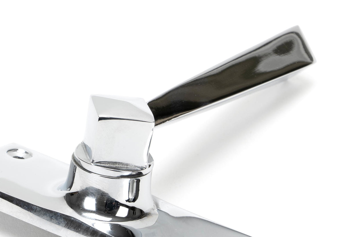 From The Anvil - Polished Chrome Straight Lever Euro Lock Set | Sku. 45762 | Trade Door Handles.