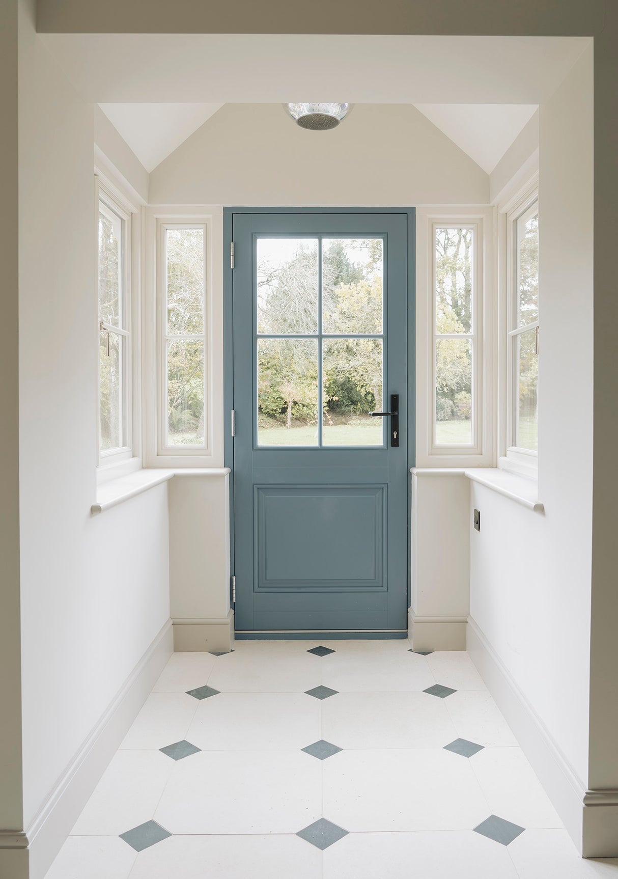 From The Anvil - Aged Bronze Hammered Newbury Slimline Espag. Lock Set | Sku. 45773 | Trade Door Handles.