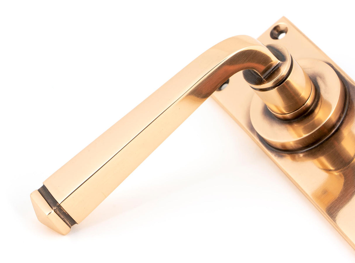 From The Anvil - Polished Bronze Avon Lever Euro Lock Set | Sku. 45790 | Trade Door Handles.