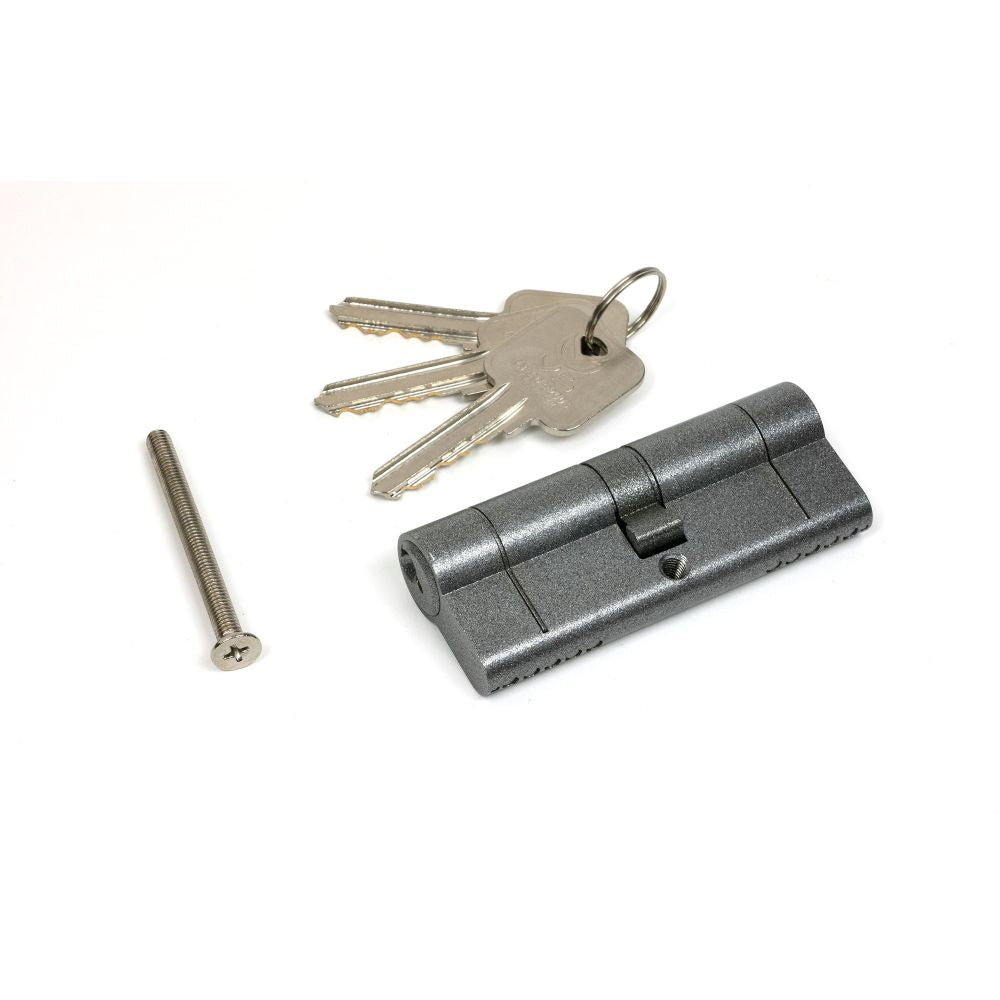 From The Anvil - Pewter 40/40 5pin Euro Cylinder | Sku. 45810 | Trade Door Handles.
