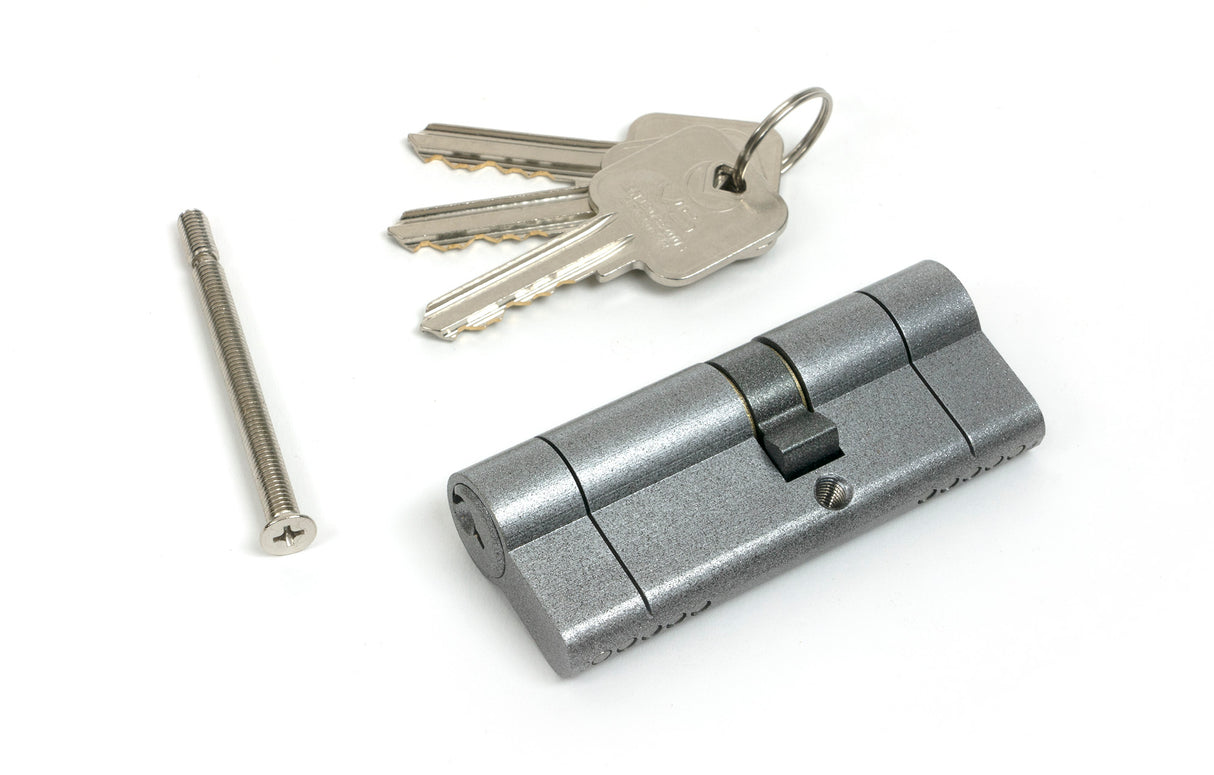 From The Anvil - Pewter 35/45 5pin Euro Cylinder KA | Sku. 45834 | Trade Door Handles.