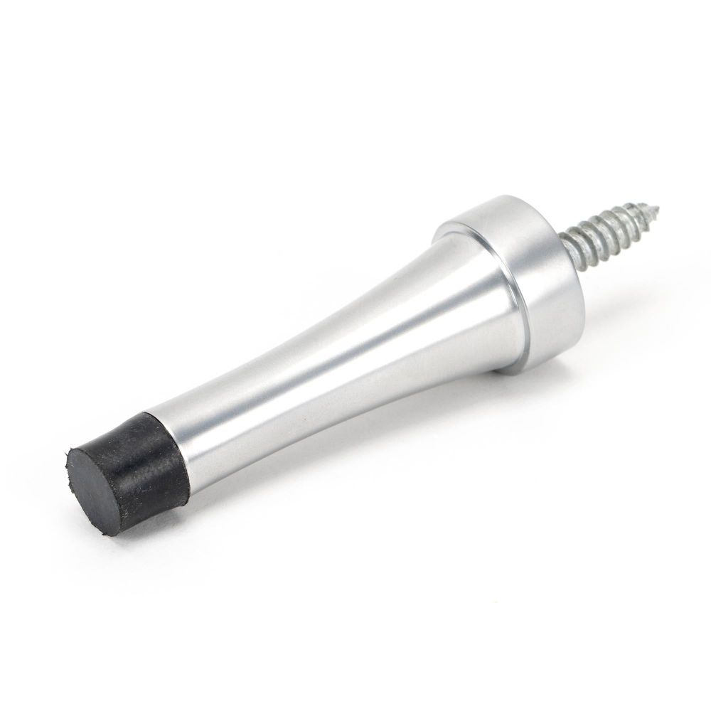 From The Anvil - Satin Chrome Projection Door Stop | Sku. 45908 | Trade Door Handles.