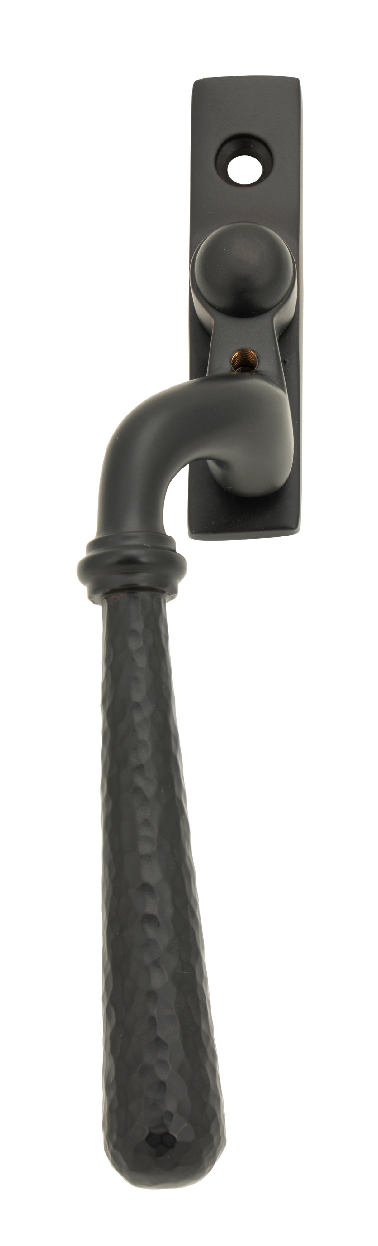From The Anvil - Aged Bronze Hammered Newbury Espag - LH | Sku. 45920 | Trade Door Handles.