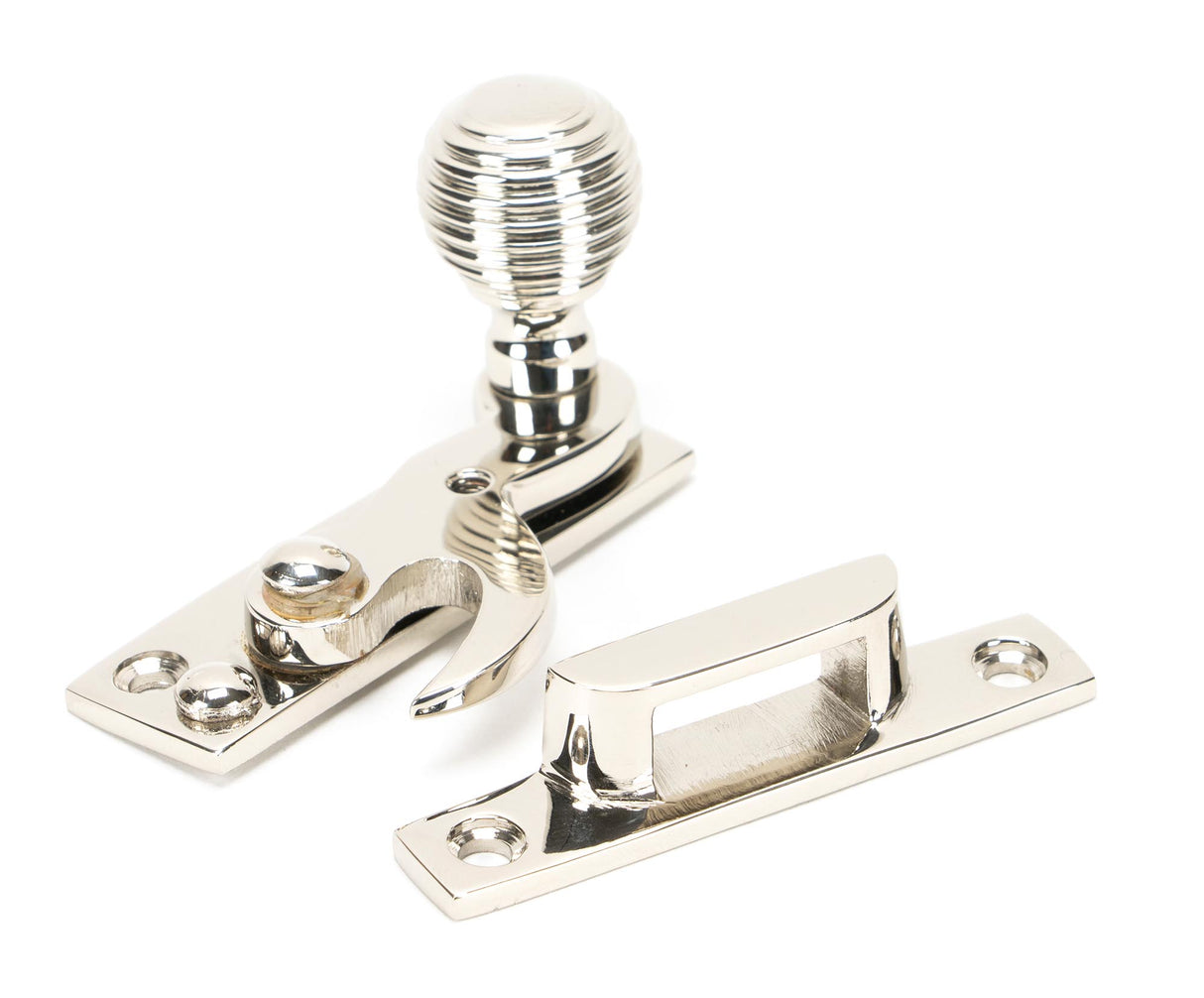 From The Anvil - Polished Nickel Beehive Sash Hook Fastener | Sku. 45937 | Trade Door Handles.