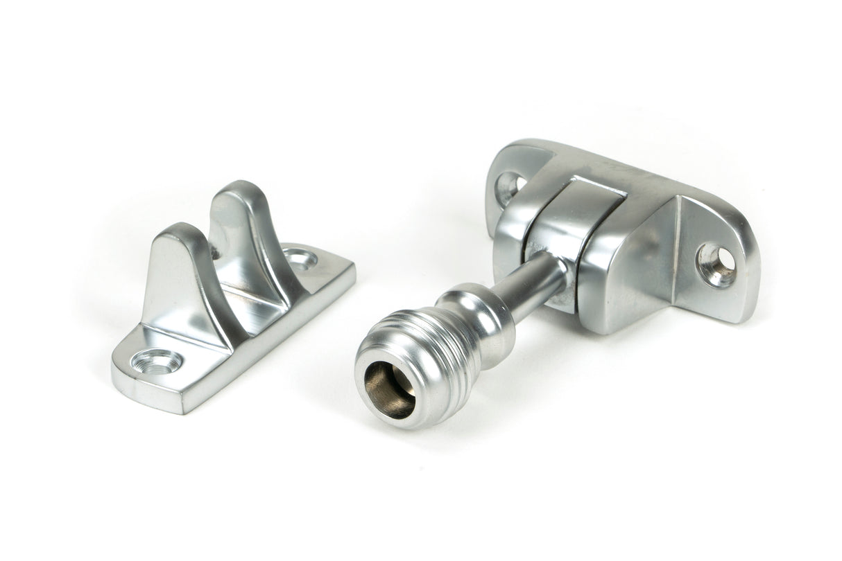 From The Anvil - Satin Chrome Prestbury Brighton Fastener (Radiused) | Sku. 45951 | Trade Door Handles.