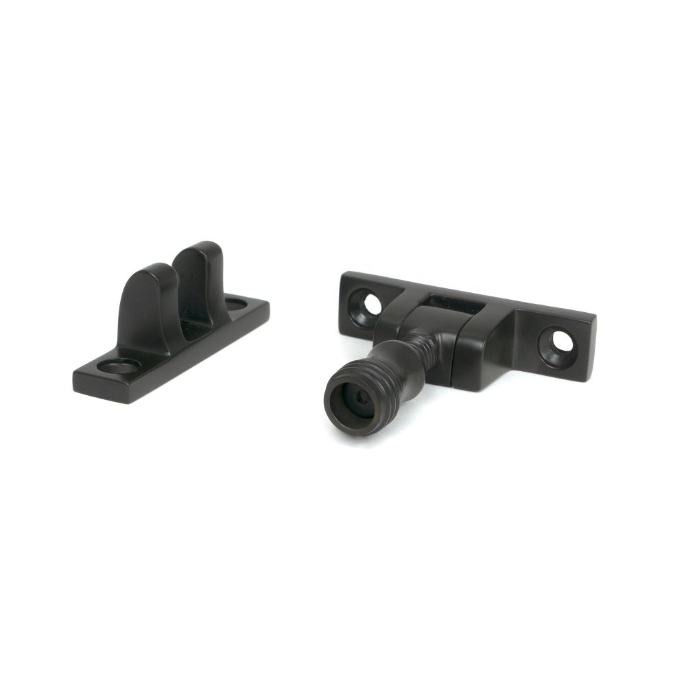 From The Anvil - Aged Bronze Prestbury Brighton Fastener - Narrow (Square) | Sku. 45970 | Trade Door Handles.
