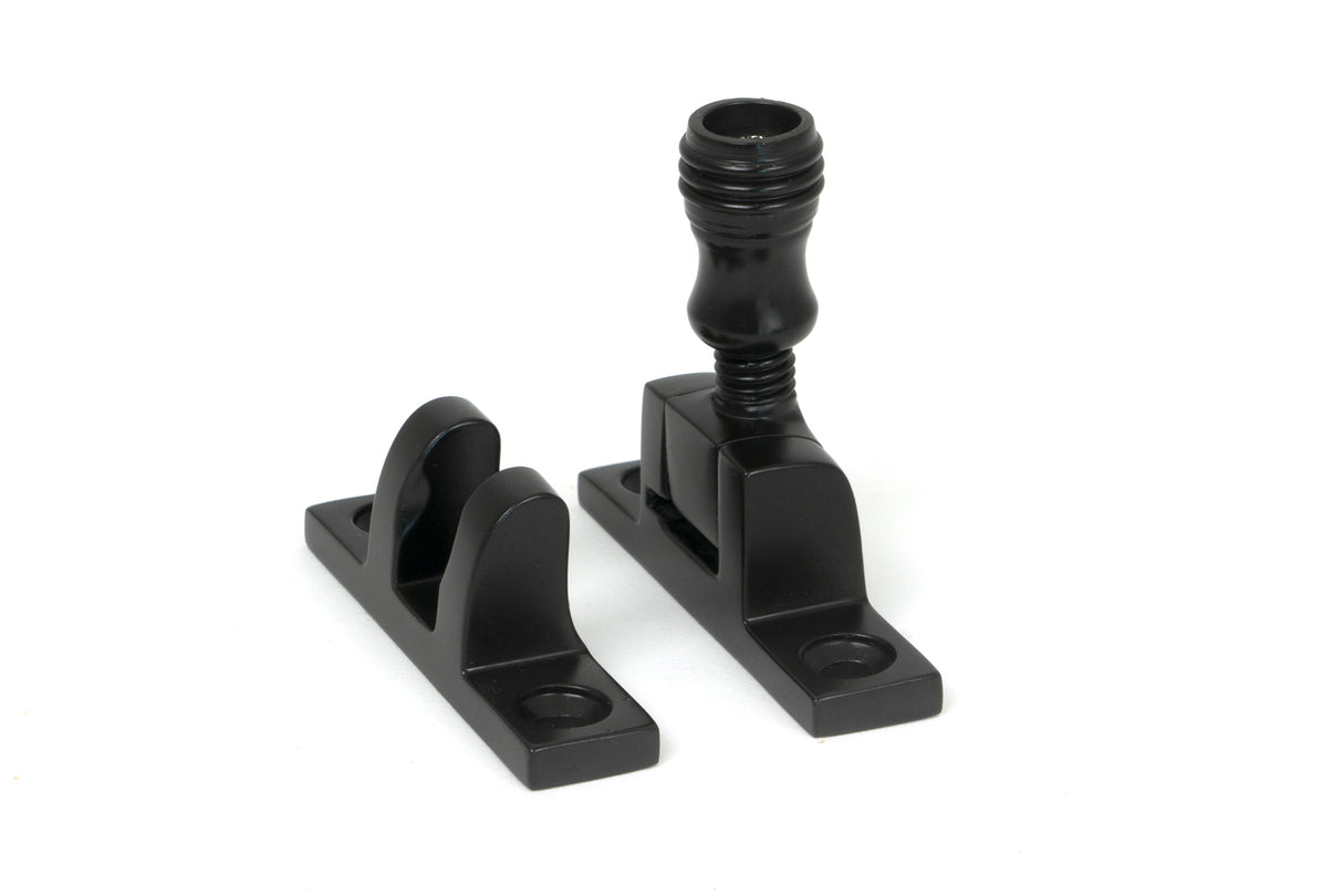 From The Anvil - Aged Bronze Prestbury Brighton Fastener - Narrow (Square) | Sku. 45970 | Trade Door Handles.