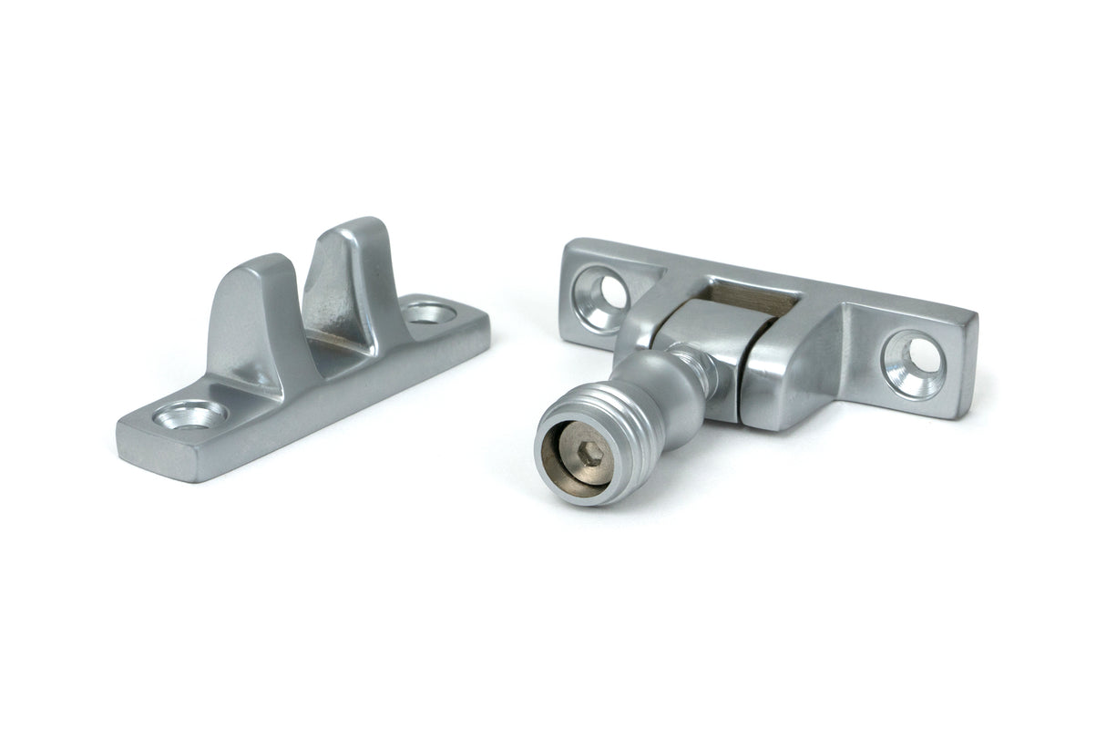 From The Anvil - Satin Chrome Prestbury Brighton Fastener - Narrow (Square) | Sku. 45971 | Trade Door Handles.