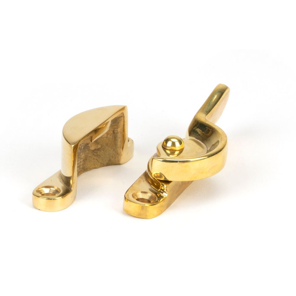From The Anvil - Polished Brass Fitch Fastener | Sku. 46016 | Trade Door Handles.