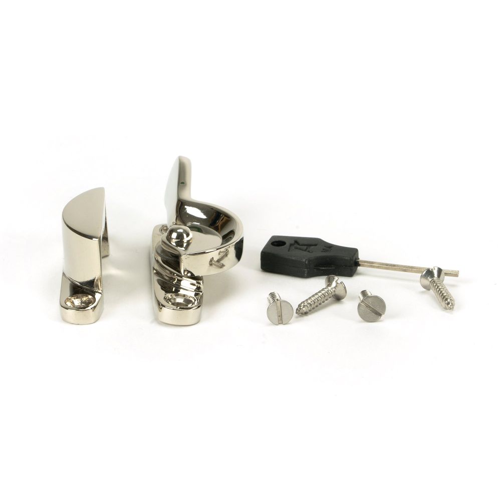 From The Anvil - Polished Nickel Fitch Fastener | Sku. 46017 | Trade Door Handles.