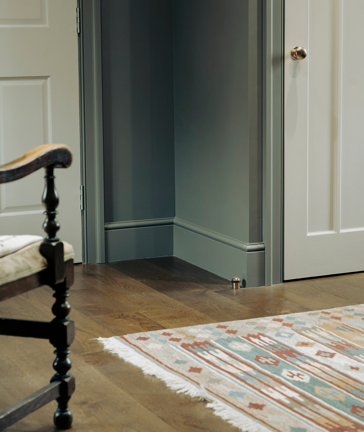 From The Anvil - Polished Bronze Hammered Mushroom Mortice/Rim Knob Set | Sku. 46035 | Trade Door Handles.