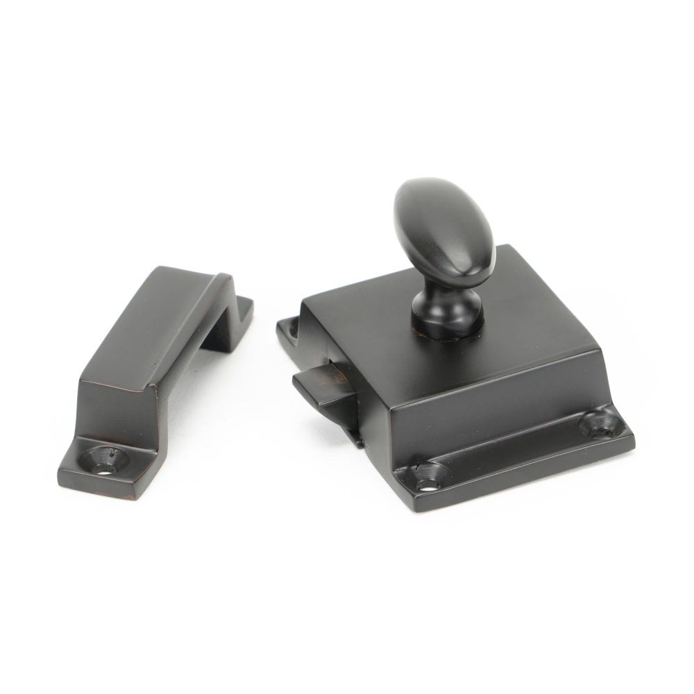 From The Anvil - Aged Bronze Cabinet Latch | Sku. 46049 | Trade Door Handles.