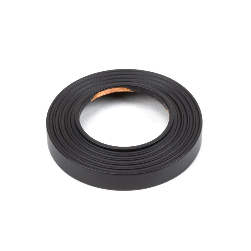 From The Anvil - Aged Bronze Avon Round Lever on Rose Set (Beehive) | Sku. 46091 | Trade Door Handles.