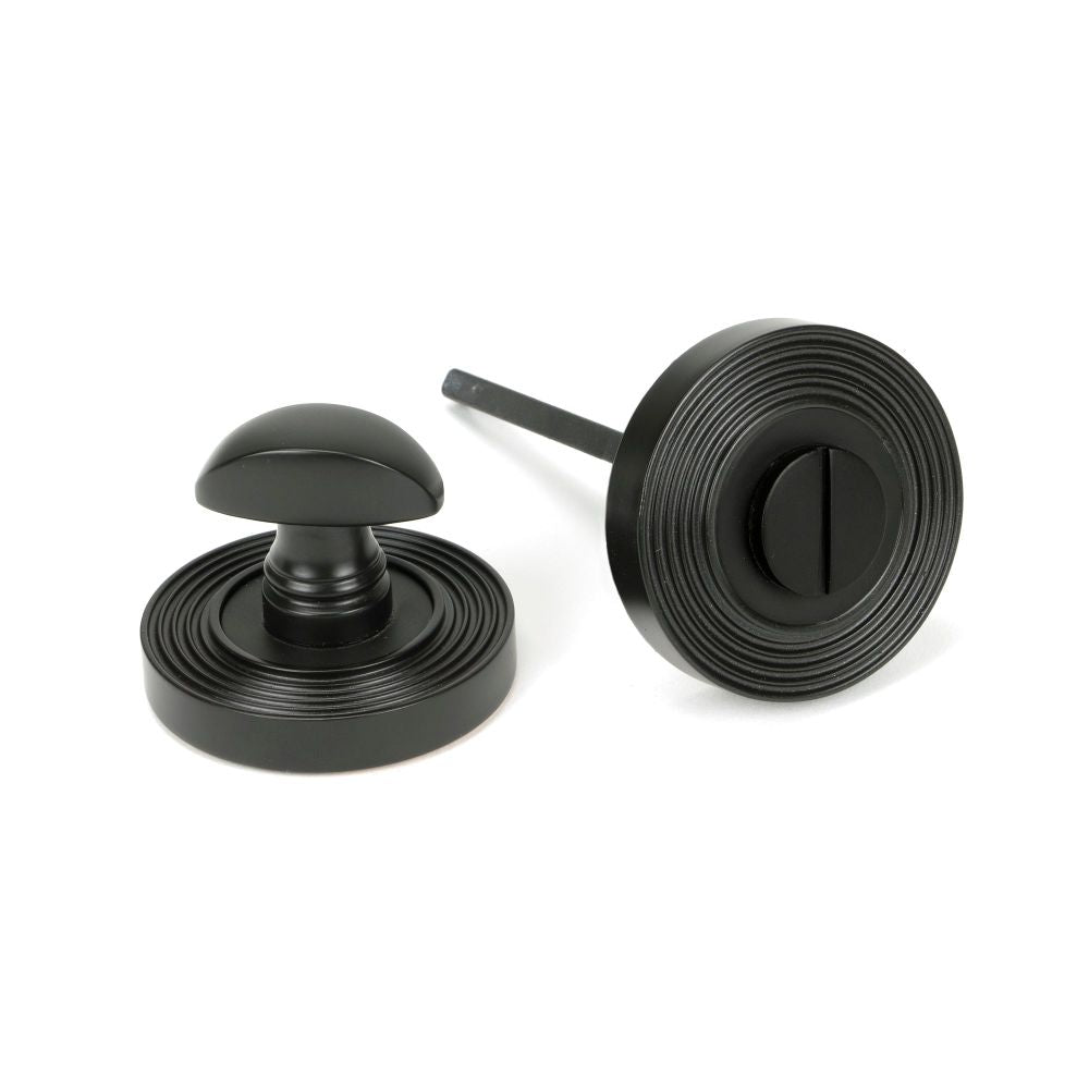From The Anvil - Aged Bronze Round Thumbturn Set (Beehive) | Sku. 46107 | Trade Door Handles.