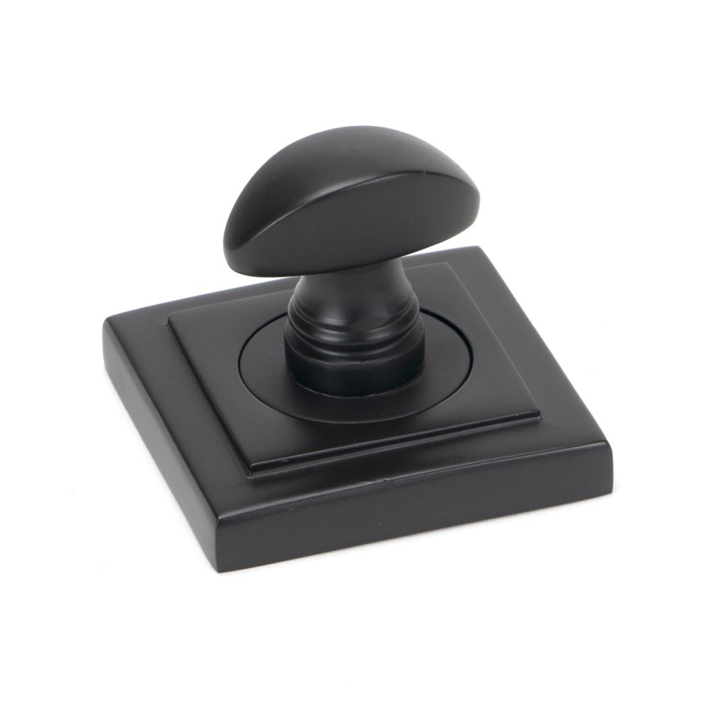 From The Anvil - Aged Bronze Round Thumbturn Set (Square) | Sku. 46108 | Trade Door Handles.