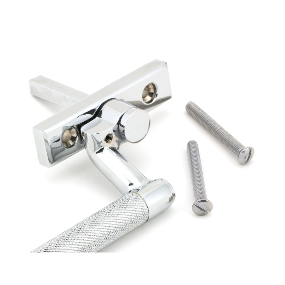 From The Anvil - Polished Chrome Brompton Espag - RH | Sku. 46160 | Trade Door Handles.