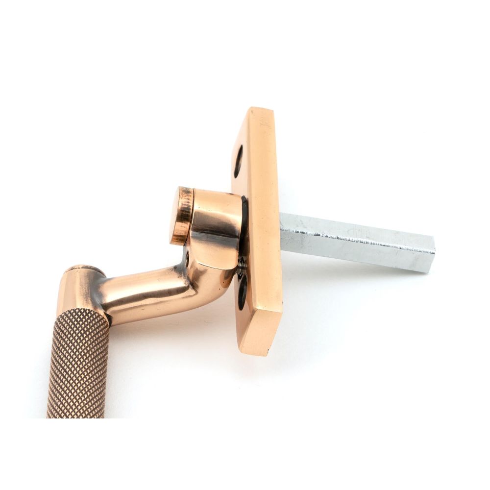 From The Anvil - Polished Bronze Brompton Espag - LH | Sku. 46171 | Trade Door Handles.