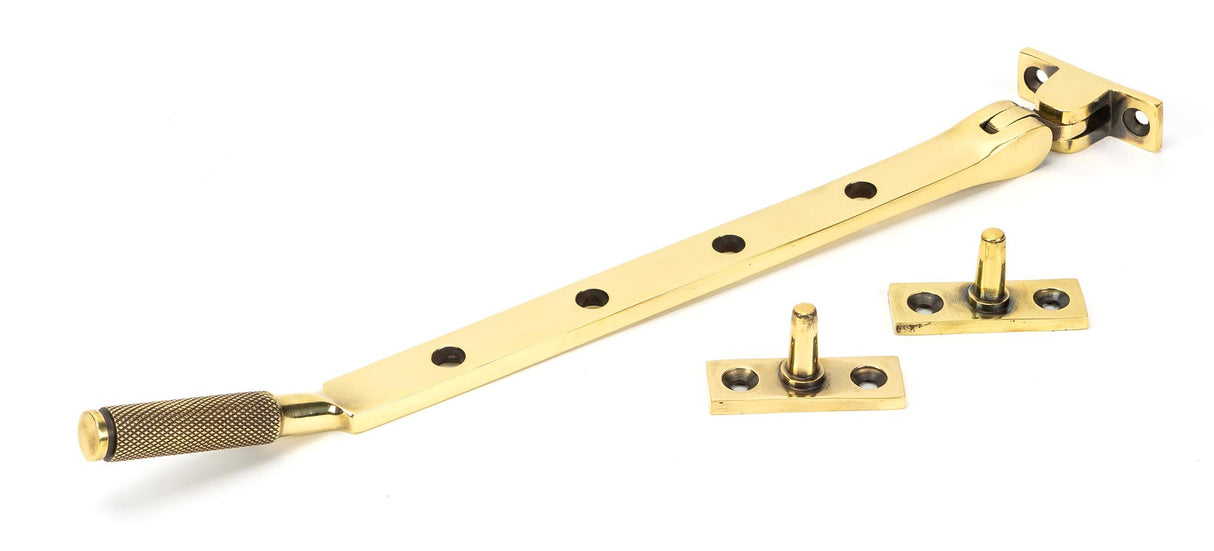 From The Anvil - Aged Brass 10" Brompton Stay | Sku. 46174 | Trade Door Handles.
