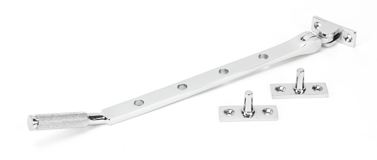 From The Anvil - Polished Chrome 10" Brompton Stay | Sku. 46177 | Trade Door Handles.