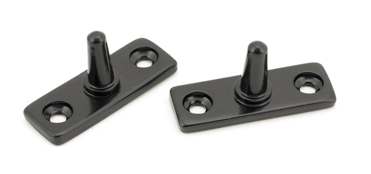 From The Anvil - Black 8" Brompton Stay | Sku. 46182 | Trade Door Handles.