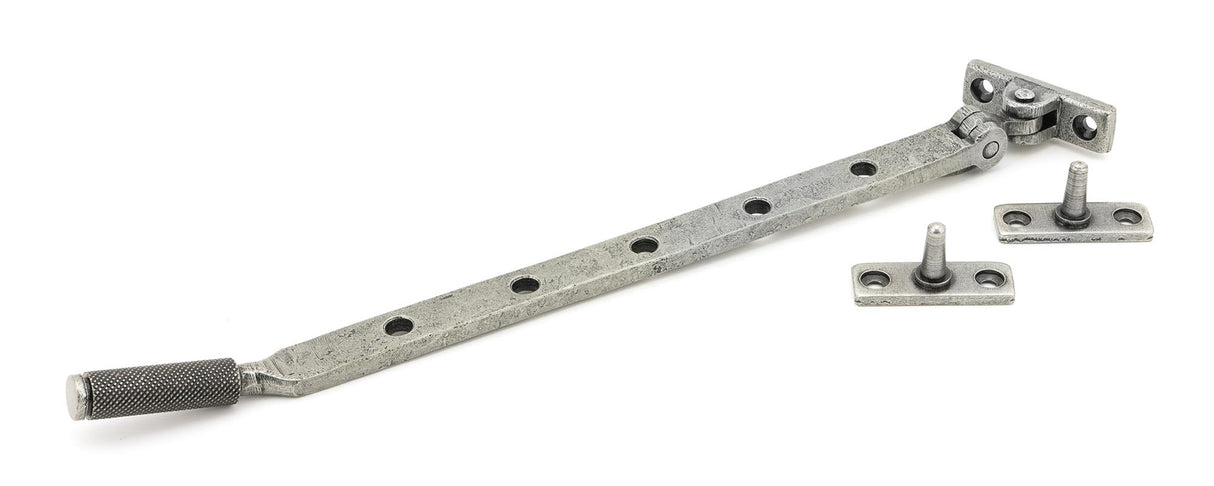 From The Anvil - Pewter 12" Brompton Stay | Sku. 46190 | Trade Door Handles.