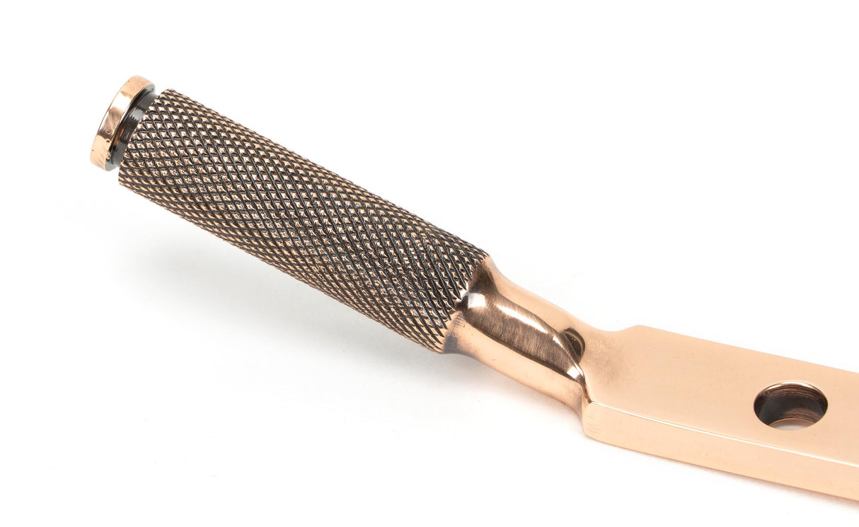 From The Anvil - Polished Bronze 8" Brompton Stay | Sku. 46194 | Trade Door Handles.