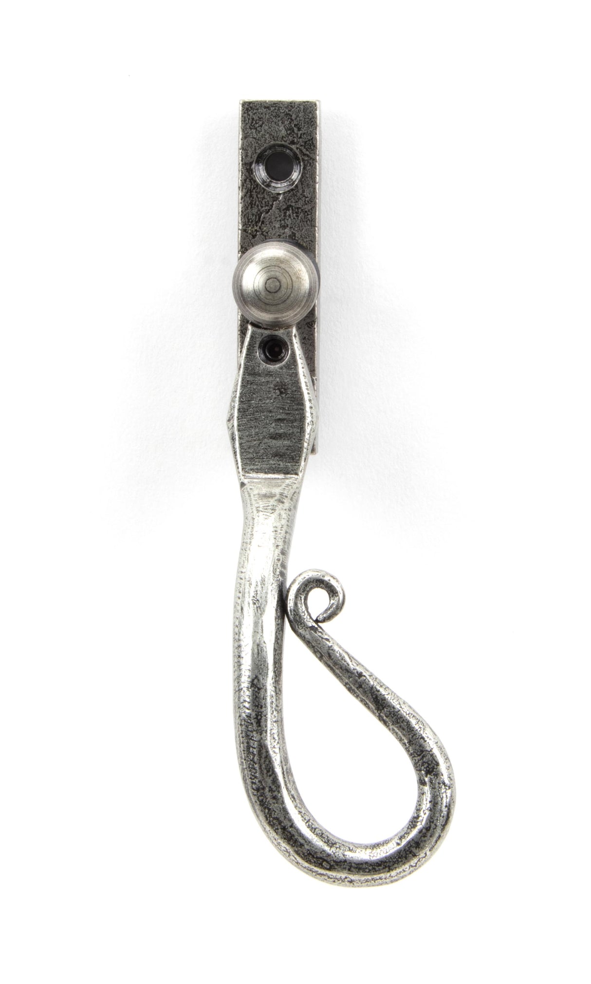 From The Anvil - Pewter 16mm Shepherd's Crook Espag - RH | Sku. 46233 | Trade Door Handles.