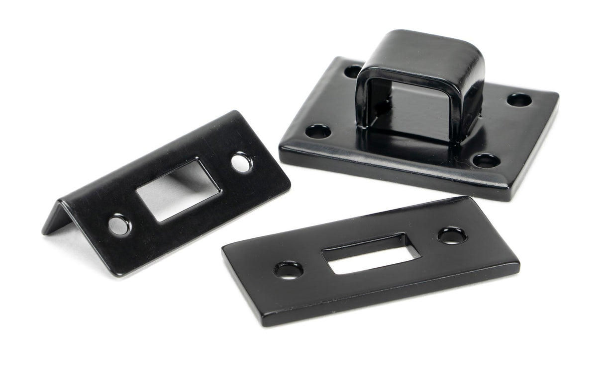 From The Anvil - Black 6" Monkeytail Universal Bolt | Sku. 46237 | Trade Door Handles.