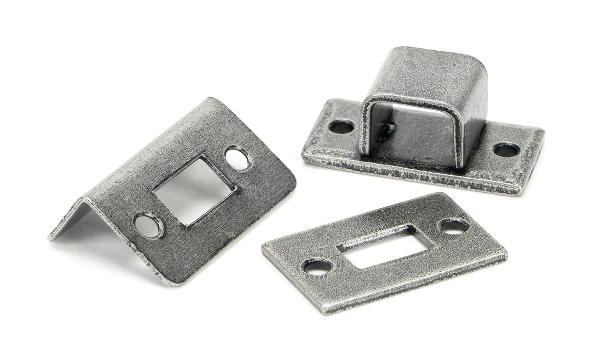 From The Anvil - Pewter 4" Monkeytail Universal Bolt | Sku. 46238 | Trade Door Handles.