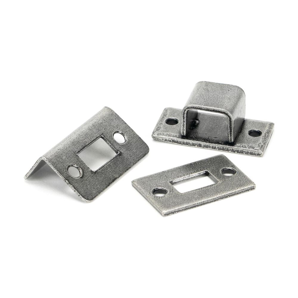 From The Anvil - Pewter 4" Monkeytail Universal Bolt | Sku. 46238 | Trade Door Handles.